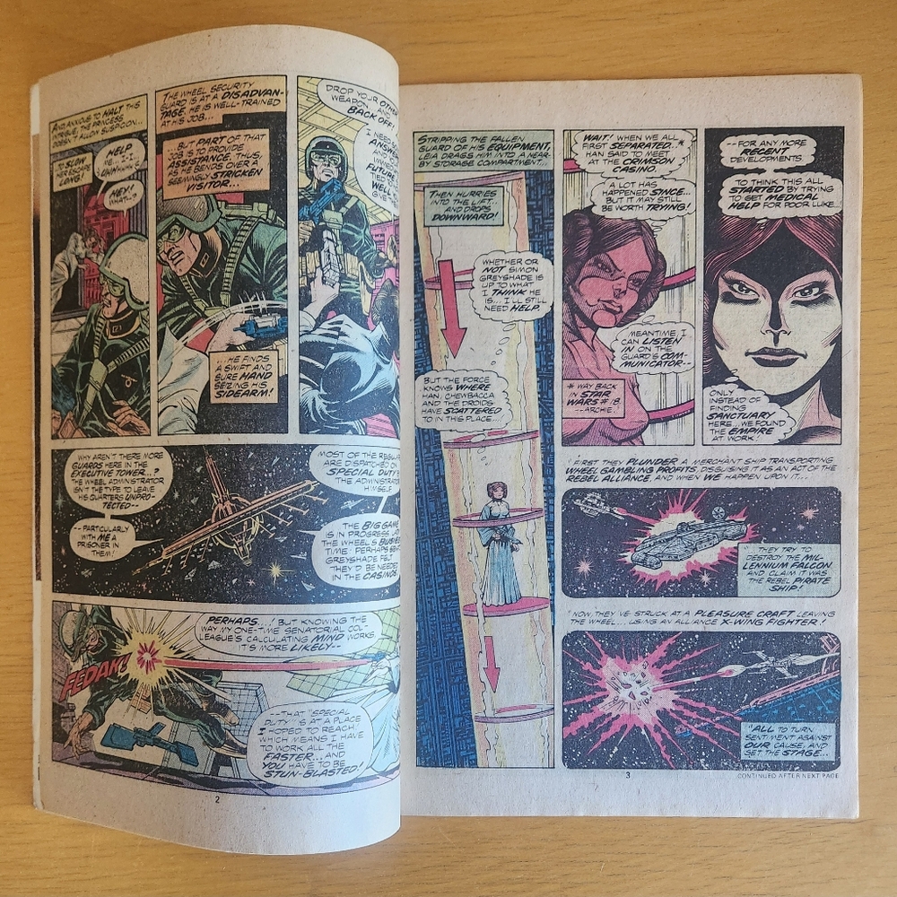 Star Wars #21 & #23, 1970s Marvel comic books (Lot of 2) - Picture 6 of 13